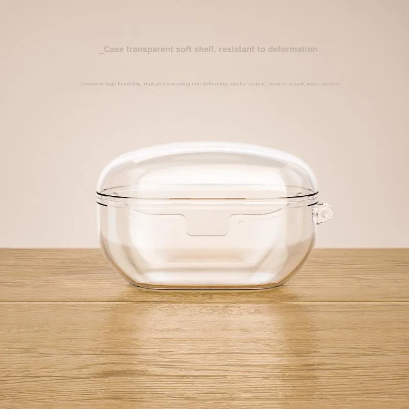 CHRROTA Compatible With Sony WF-1000XM5. TPU Transparent Protective Case Headphone High-Transparency Earphone Case-3