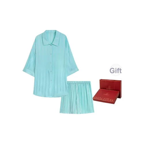 DAFENQIMIMA Такса Рубашка Шорты Женские Пижамные комплекты