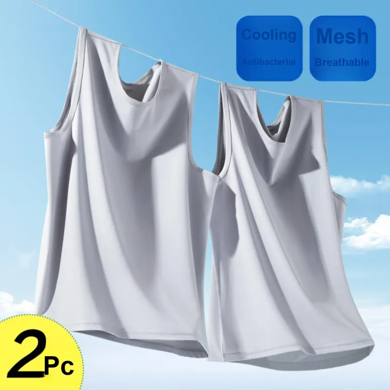 H YXIANG Men Tank Tops-36