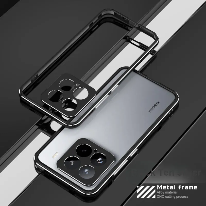 ZHUOJI Metal Frame+Lens Cap Material Phone Cases Compatible With Xiaomi 15 PRO-3