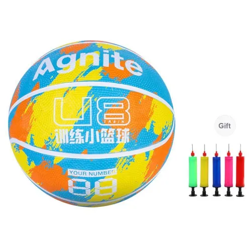 Deli PU Basketball Ball Size 4 Training Kids'