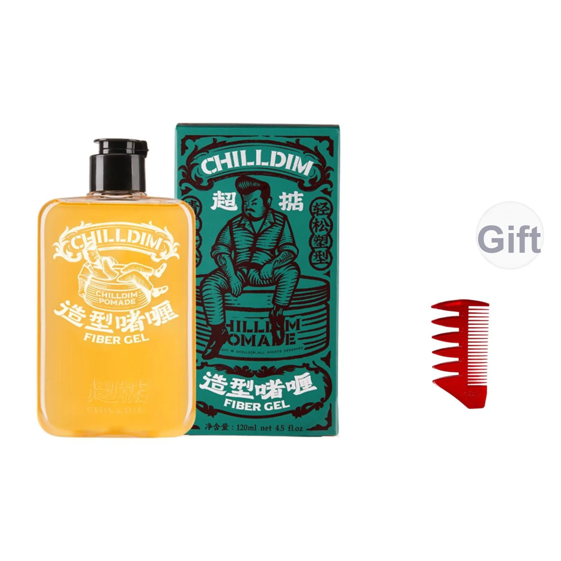 CHAODIAN Гель King Kong для волос парафин укладка длительное удержание 120 мл бутылка