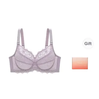 Yiqian Bra Women's Crystal Purple