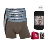5 Pack (Navy Blue/Light Coffee/Asphalt Gray/Black/Dark Coffee-Includes Shopping Bag)