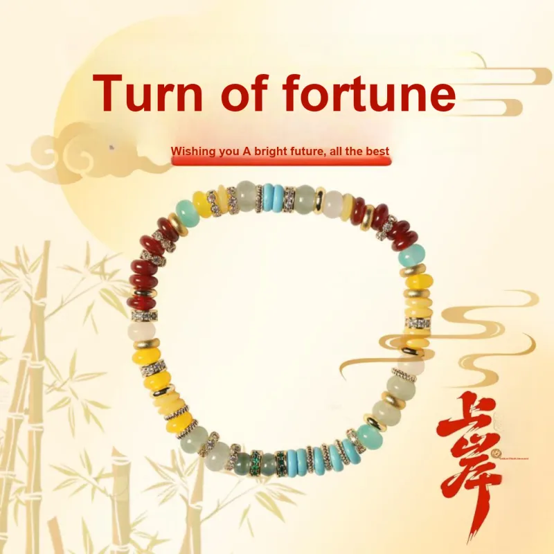 Kowloonko Colored Glaze Bracelets Unisex-1