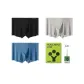Black+Light Gray+Cerulean