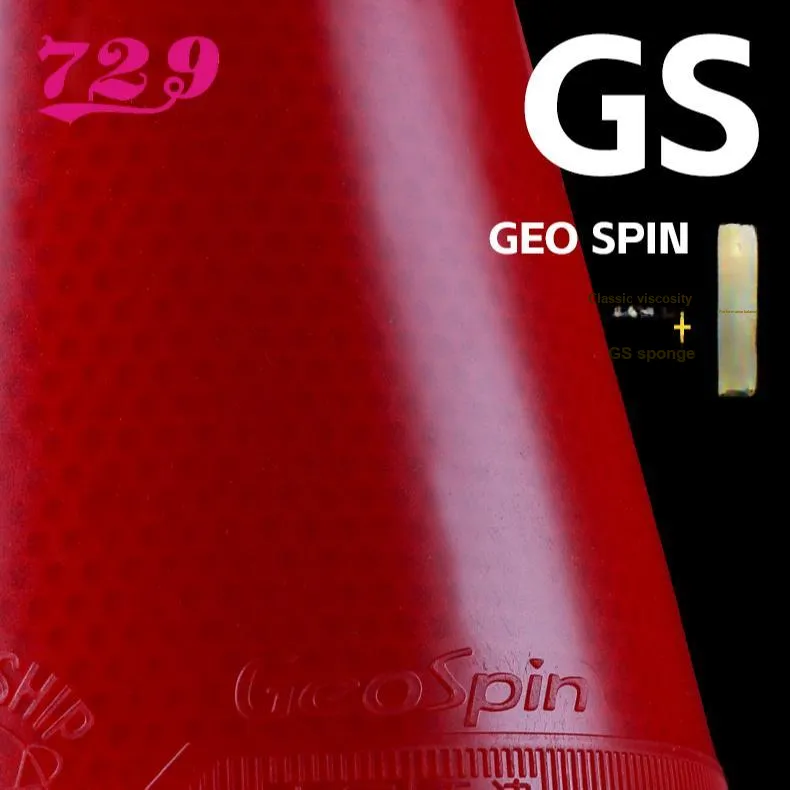 729 GS Table Tennis Rubbers Sponge Inverted Rubber All Compatibility Basic, Adults-1