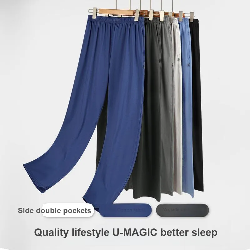 FENTENGCARE Men Pajama Pants-1