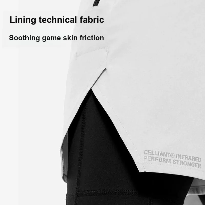DECATHLON Casual Shorts Men's Zinc Gray-2