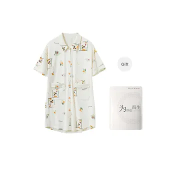 Red Beans At Home Nightgown Women's Shopping Bag