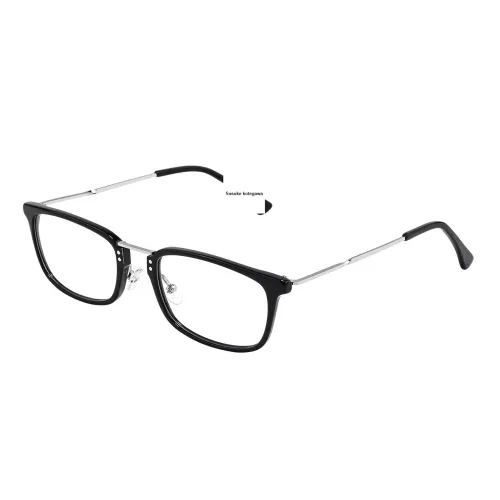 Sagawa Пластина And Металл Квадрат Оправы для очков Унисекс