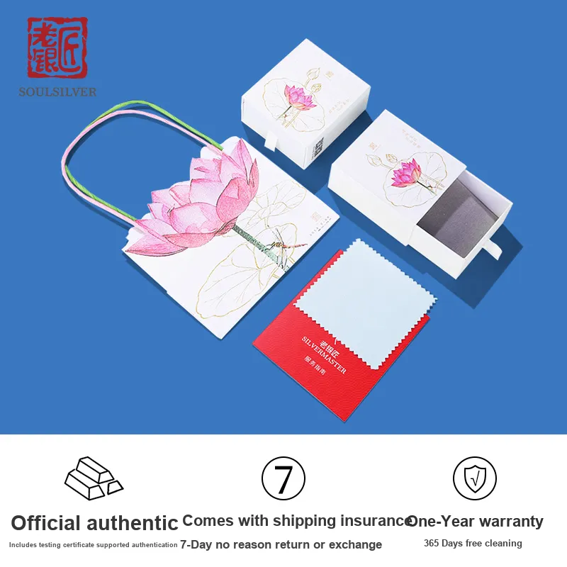 LAOYINJIANG 925 Sterling Silver Necklaces Women's-5