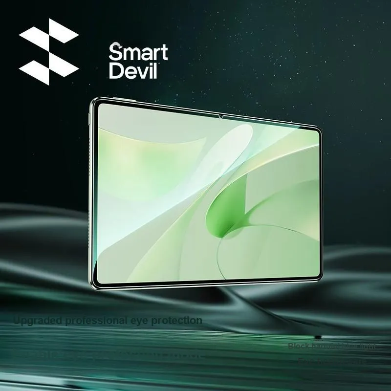 Flashing Demons Flat Tempered Glass Screen Protector Eye Protection Against Blue Light Compatibility Huawei MatePad-2