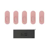 5 Pack No-Show Socks for Women (Pink)