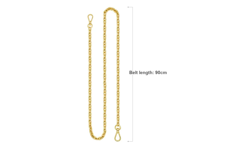 Lan Bao Fan Metal, DuPont Paper Liner, Alloy Extender Chain Bag Accessory Brown-99