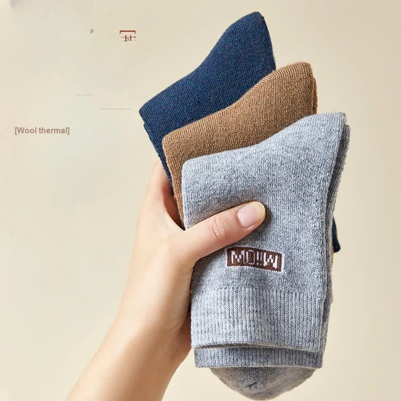 MIIOW Mid Calf Socks Unisex 3 Pack-17