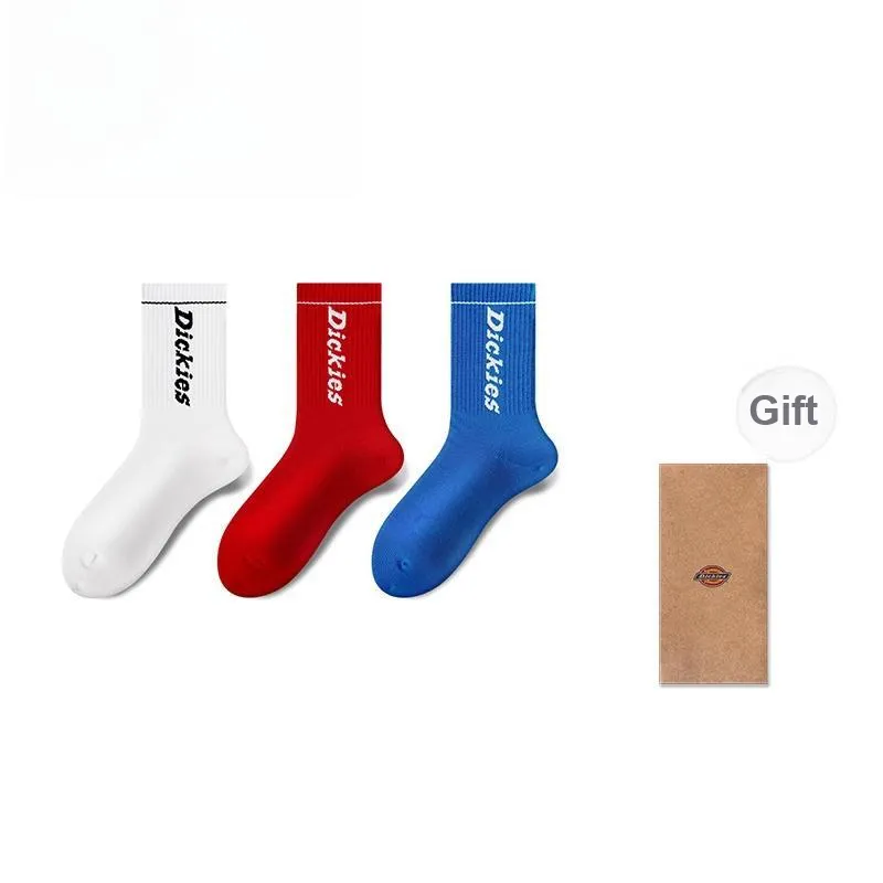 Dickies Fall And Winter Knee-High Socks Unisex Couple Socks-42