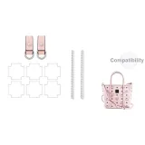 Pink[1 Pair Abrasion-Resistant Buckle+Metal Protective Film+Metal Protective Ring]