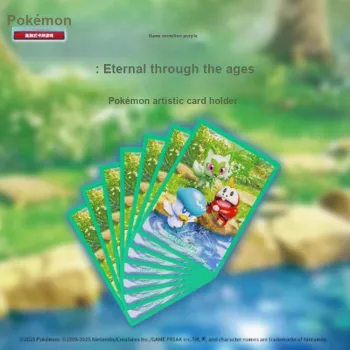 POKEMON Interchangeable Card Game PTCG Eternity Artistic Card Sleeves IP/Anime Cards 64 Pcs/Bag