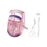 Glitter Eyelash Curler[Wide Angle]+White Eyebrow Razors+Eyebrow Trimmer