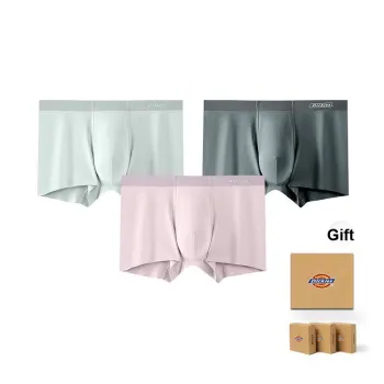 Dickies Underwear Gift Box Men's Seamless High Rebound Boxer Briefs 3 Pack