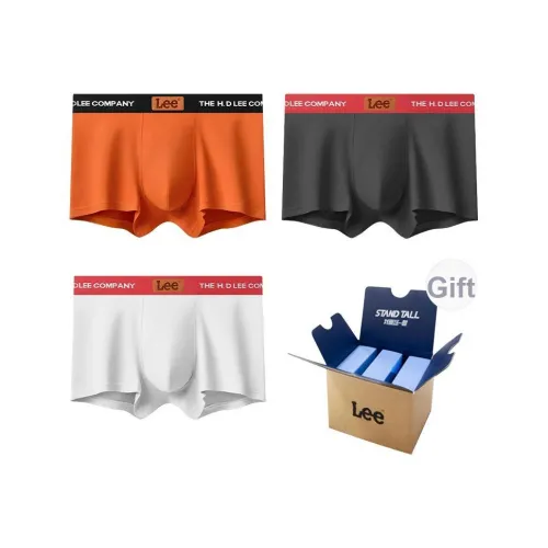 Lee совместный бренд модель Classic 101 Трусы Мужские Коробка 3 упаковки