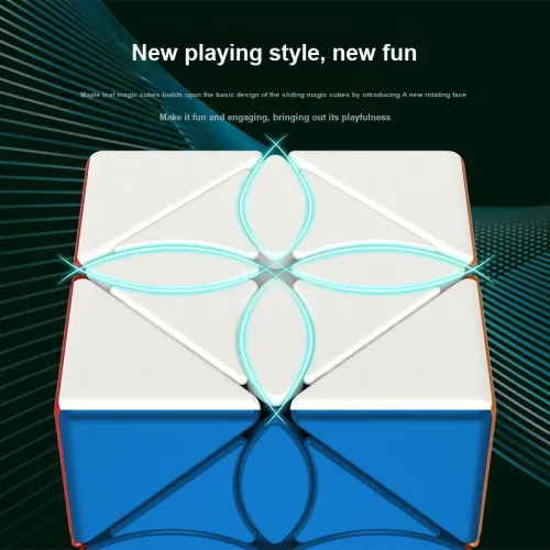 MoYu Кубик Рубика с дизайном кленового листа развивающие игрушки