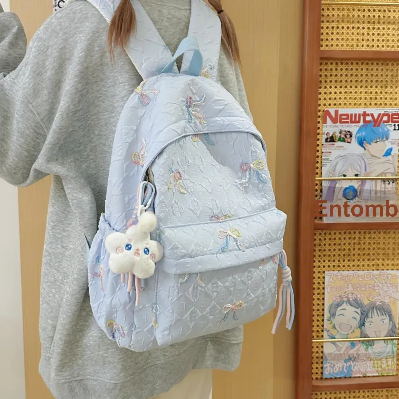 ROSEDAWN Nylon Backpack Unisex Multicolor-16
