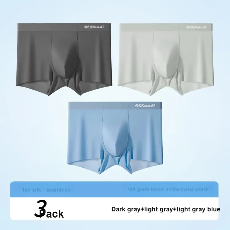 H YXIANG Underpants Men's 3 Pack-7