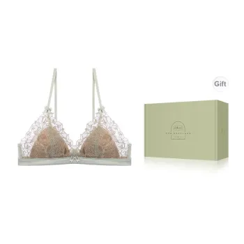 BOTHYOUNG Bra Women's Gift Box Set Silver Cyan