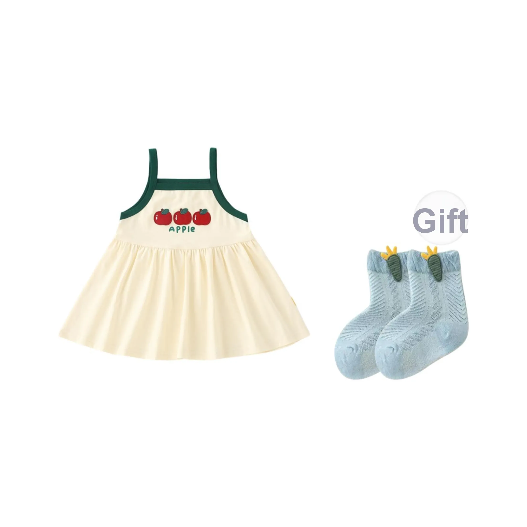 Miss Yali Платье Абрикос Children Возраст 3-7 лет