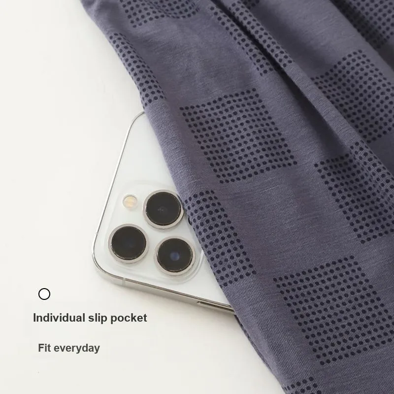 MADALLO Pajama Pants Men's Dusty Blue-5