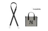 MLB Tote 1.8cm Adjustable Black Shoulder Strap 93-113cm