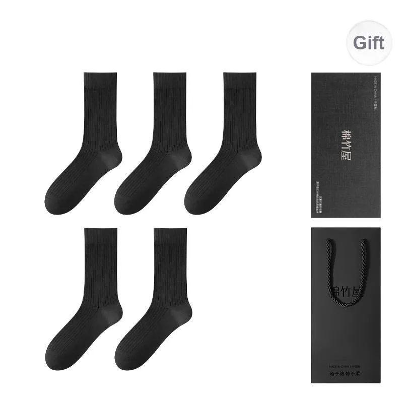 B&C.Room SS24 Knee High Socks Spring Summer Men's 5 Pack-7