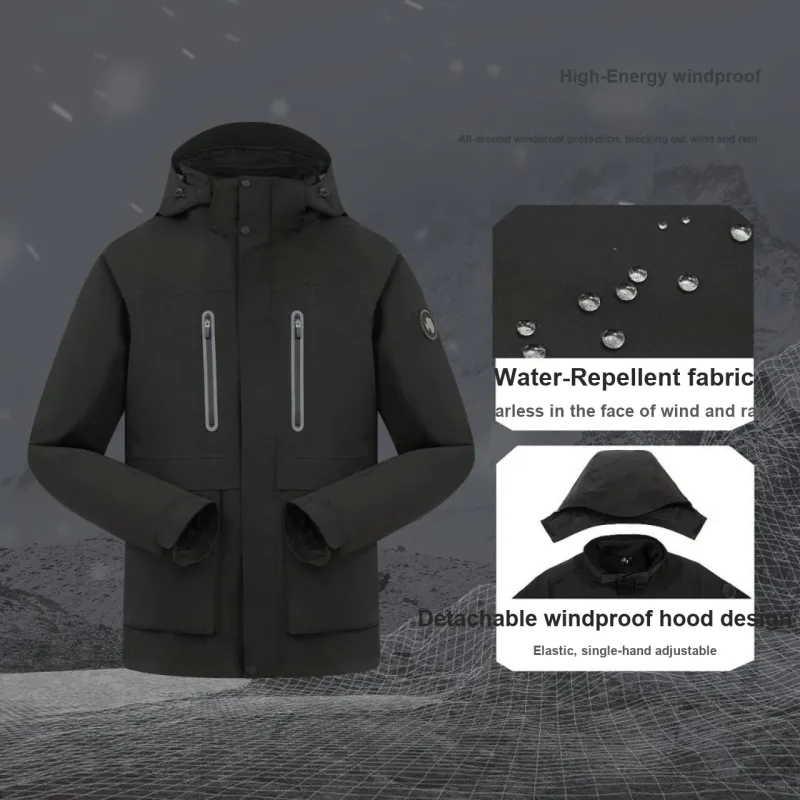 TOREAD Windbreaker Jacket Winter Coat Unisex-11