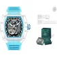 Transparent Crystal Blue