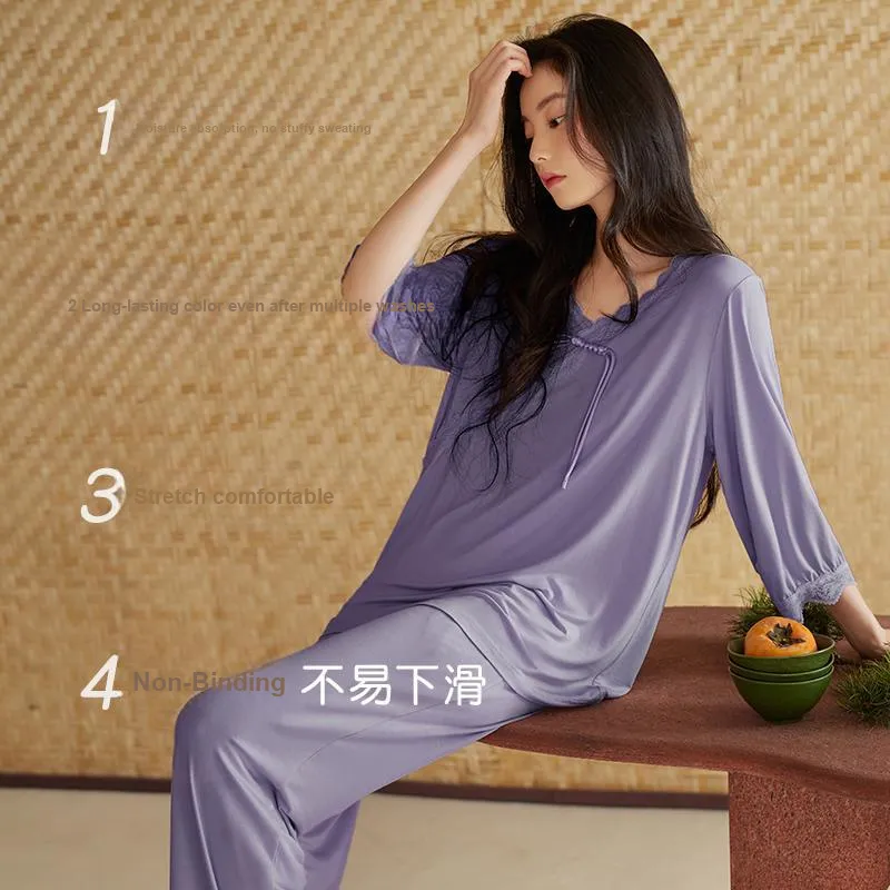 Xuan Liang Women's Pajama Sets-2