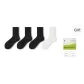 4 Pack (Obsidian Black 3, Pearl White 1, Crew)