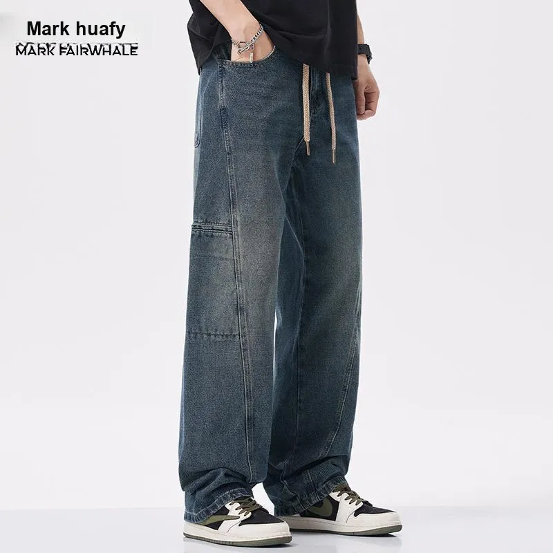 FAIRWHALE Jeans Unisex Blue-1