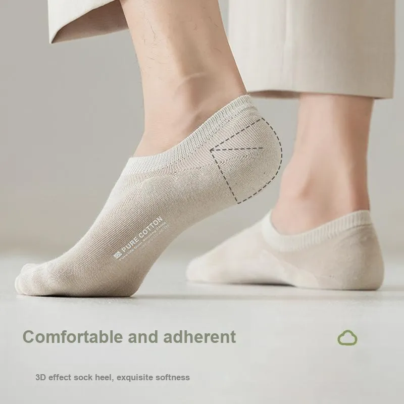 Top Melon No Show Socks Men's 5 Pack-2