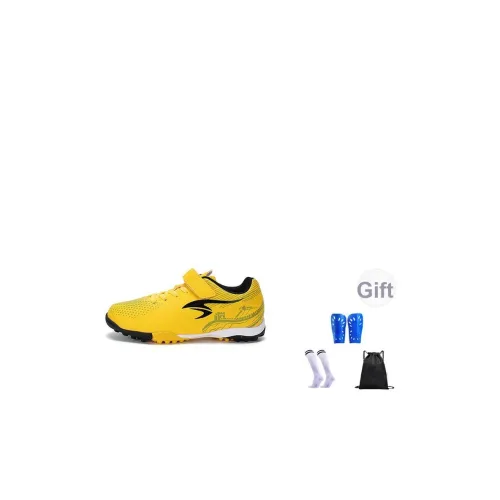 SUNAIS Противоскользящие Анти-KICK Устойчивые к истиранию Низкие Топ Детские Футбольные Бутсы Желтые Детские