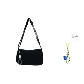 DCLOUD Composite Cloth Shoulder Bag Unisex Beige White Black/Beige White Blue/Black