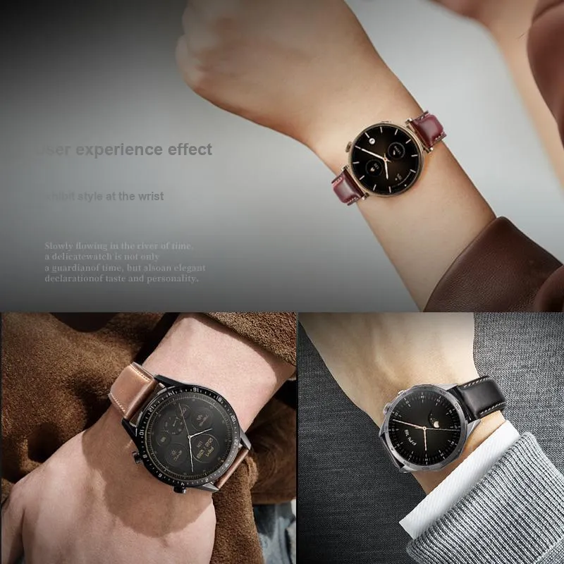 IStrap Watch Band Huawei Compatibility Cowhide Leather Material-1