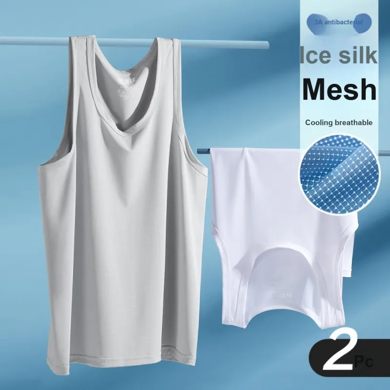 H YXIANG Men Tank Tops-26