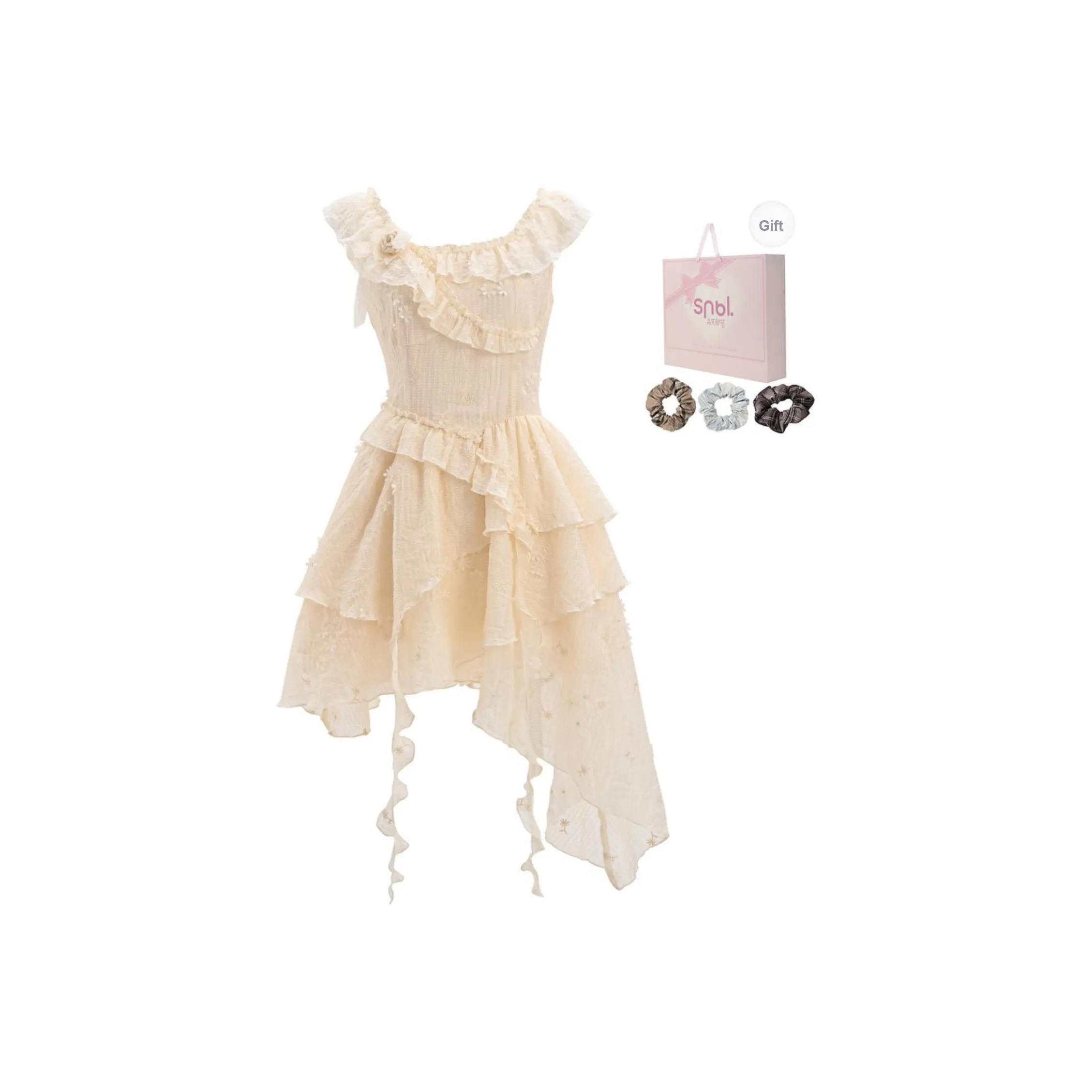 Snbl Экрю Женские Слиплатья