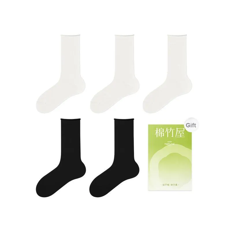 B&C.Room Mid Calf Socks Women's 5 Pack-10