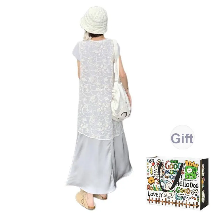 Dippanis Two Piece Skirt Sets Women's-1