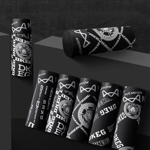 MIIOW Trendy Party Collection Cooling Summer Collection Underpants Men's Shopping Bag 3 Pack