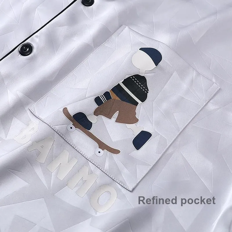 O'MESIK Men Pajama Sets-4