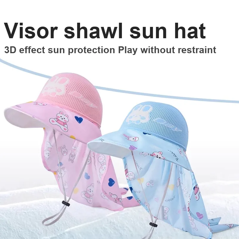 TUCANO Polyester Sun Protection Hats Kids'-2